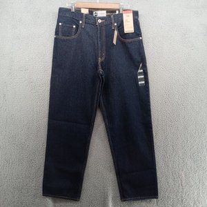 Levis Silvertab Jeans Womens 31x31 Blue Indigo Dark Wash '94 Baggy Denim Retro